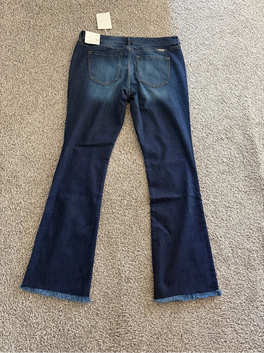 KanCan Women's Boot Cut Jeans - Dark Blue Wash